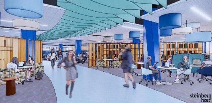 John C. Hitt Library – Fourth Floor Renovation – UCF Planning, Design ...